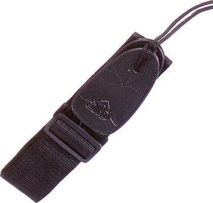 Guitar Strap 50mm Nylon Plain Black