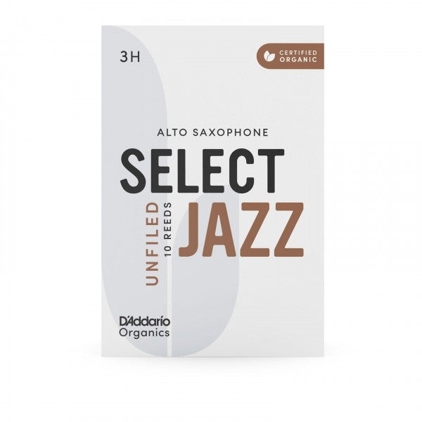 D'Addario Select Jazz - Alto Saxophone Reeds - Box of 10