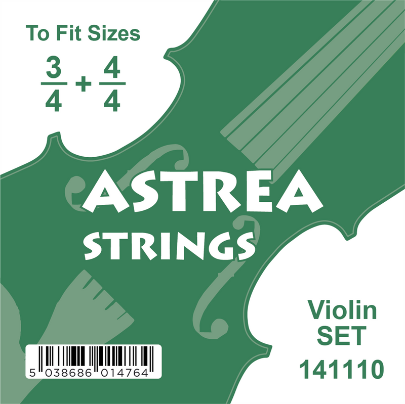 Astrea Violin String Set - 3/4 + 4/4 sizes