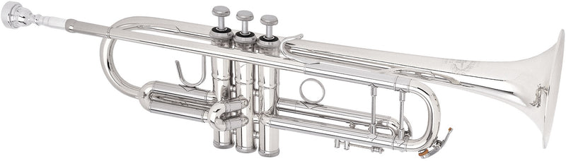 B&S 3137 Challenger I Bb Trumpet - Silver Plate