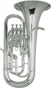 Besson BE967 Sovereign Euphonium - Silver Plate