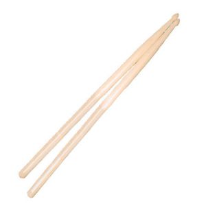 Band Supplies Drum Sticks 5A Wood Tip Pack of 12 Pairs