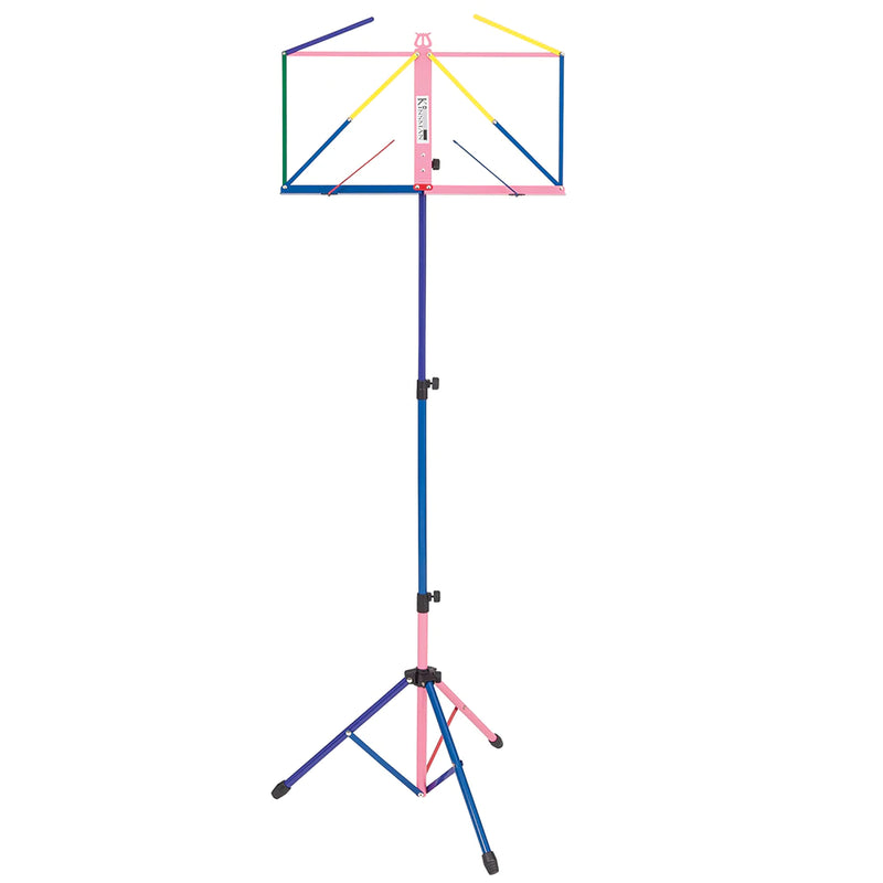 Kinsman Deluxe 3-tier Music Stand in bag - Multi-coloured