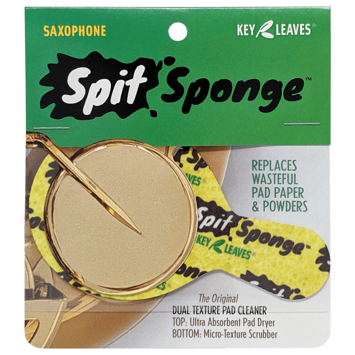 Spit Sponge by Key Leaves - Saxophone Size Pad Dryer