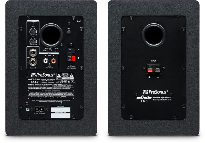 Eris E4.5 BT: Active Media Reference Monitors with Bluetooth