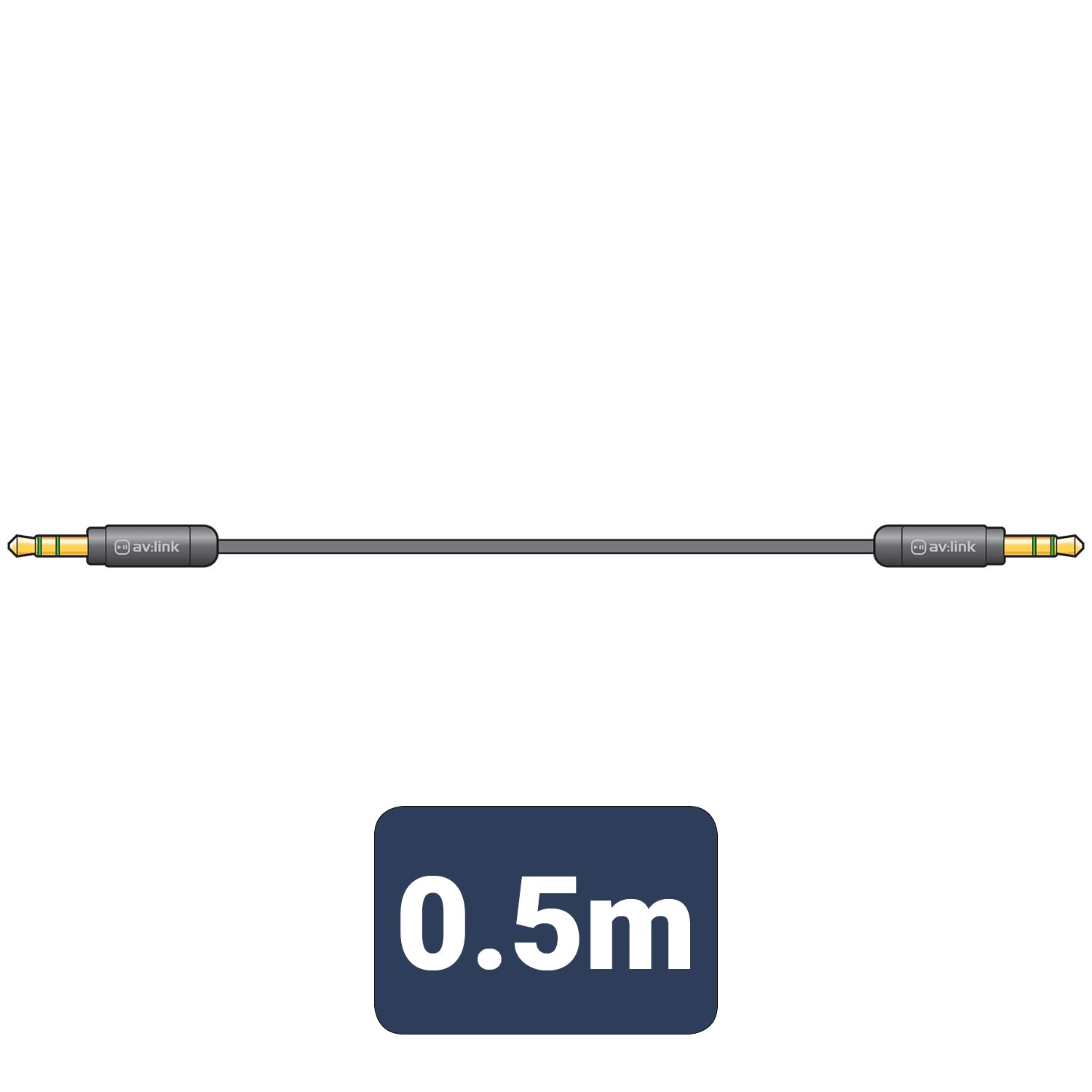Precision 3.5mm Stereo Plug to 3.5mm Stereo Aux Plug Leads – Band ...