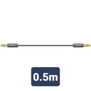 Precision 3.5mm Stereo Plug to 3.5mm Stereo Aux Plug Leads