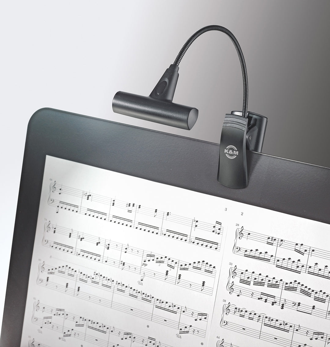 K&M T-Model LED Music Stand Light (12247)