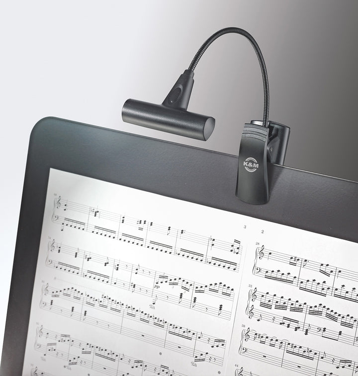 K&M T-Model LED Music Stand Light (12247)
