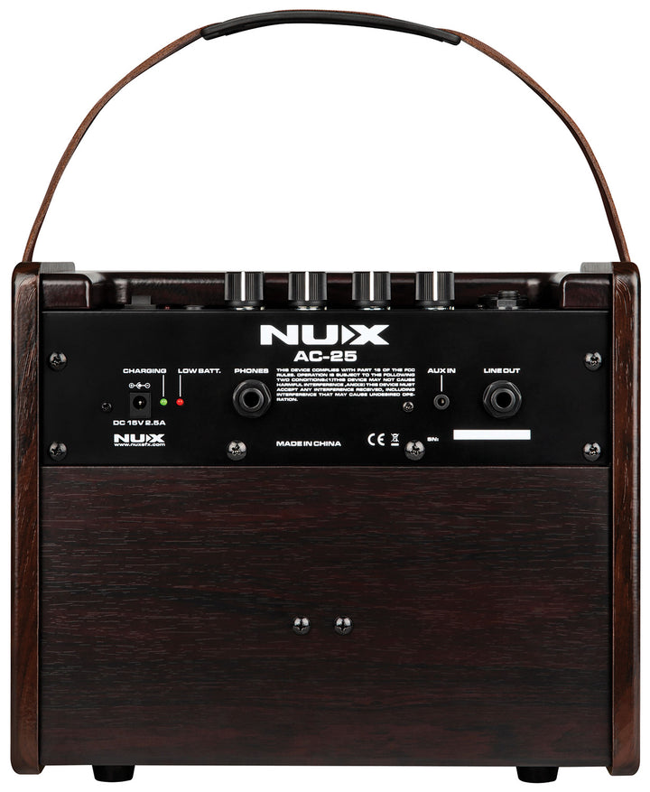 NUX AC-25 Portable Acoustic/Vocal Buskers Amplifier