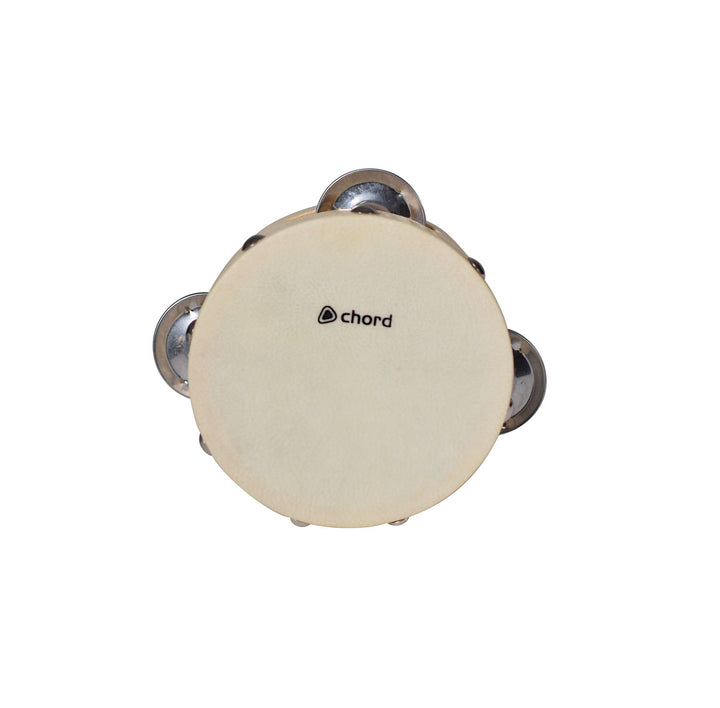 Chord wood shell tambourine