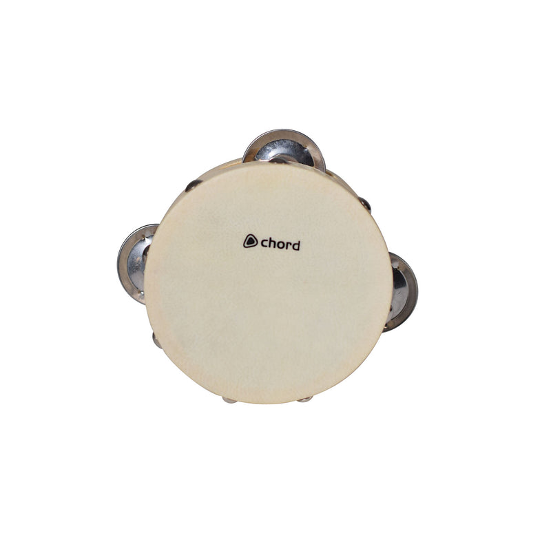Chord wood shell tambourine