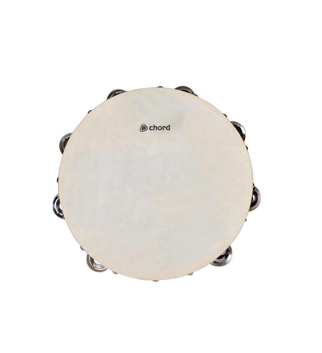 Chord wood shell tambourine