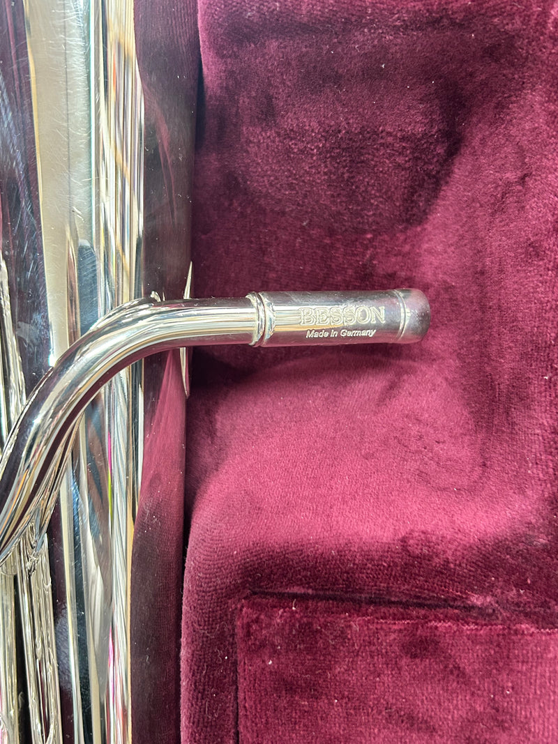 Ex Demo Besson Sovereign BE955-2 Baritone - Silver Plate