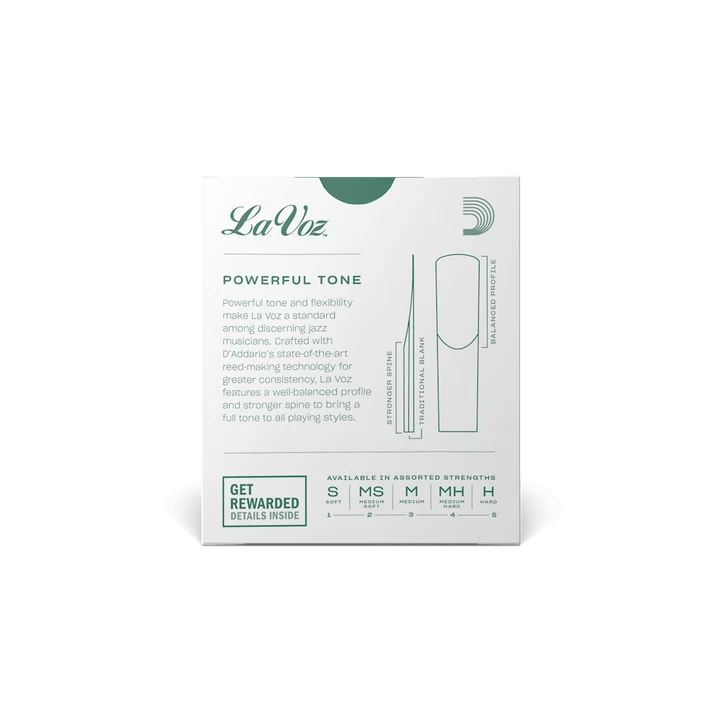 La Voz Bb Soprano Sax Reed
