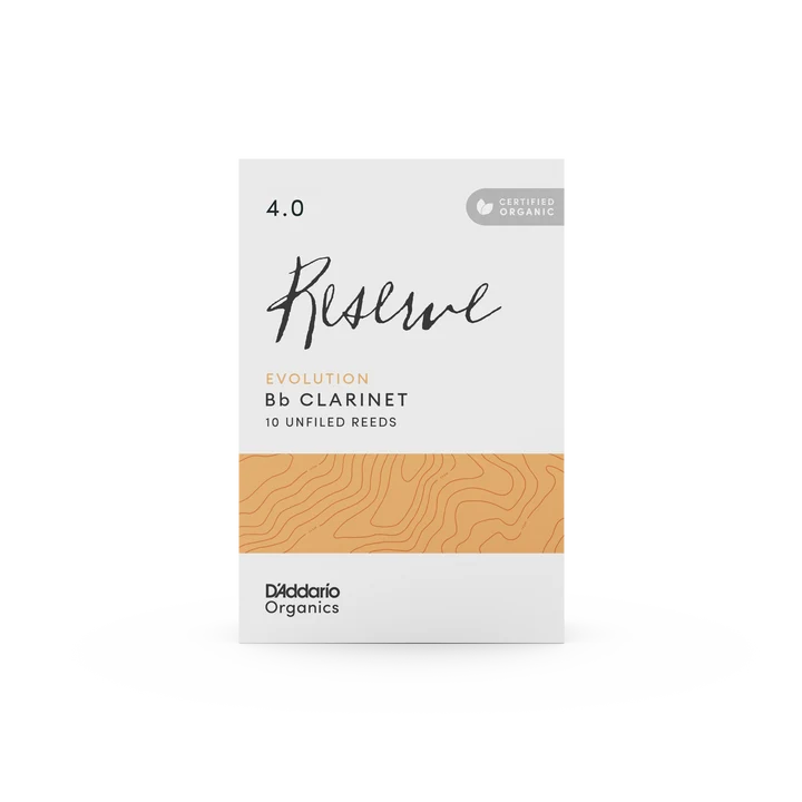 D'Addario Reserve Evolution Bb Clarinet Reed (10 pack)