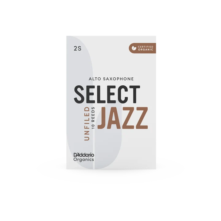 D'Addario Select Jazz - Alto Saxophone Reeds (10 Pack)