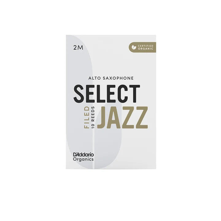 D'Addario Select Jazz - Alto Saxophone Reeds (10 Pack)