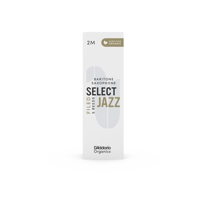 D'Addario Select Jazz Filed Eb Baritone Saxophone Reeds (5 Pack)