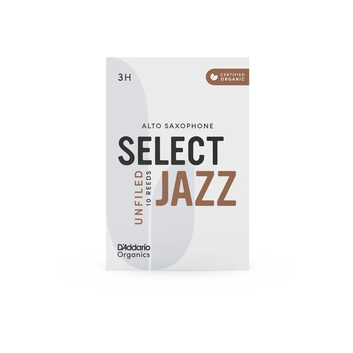 D'Addario Select Jazz - Alto Saxophone Reeds (10 Pack)
