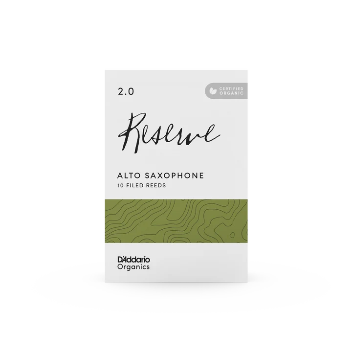 D'Addario Reserve Eb Alto Sax Reed (10 Pack)