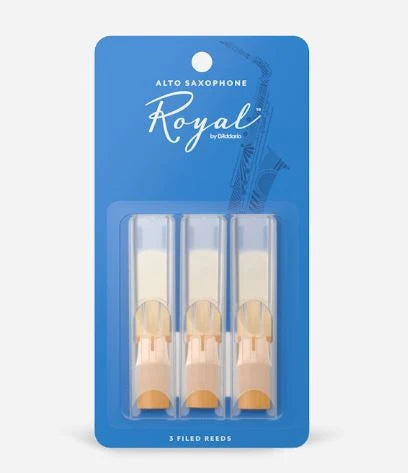 Royal Eb Alto Saxophone Reeds (Triple Pack)