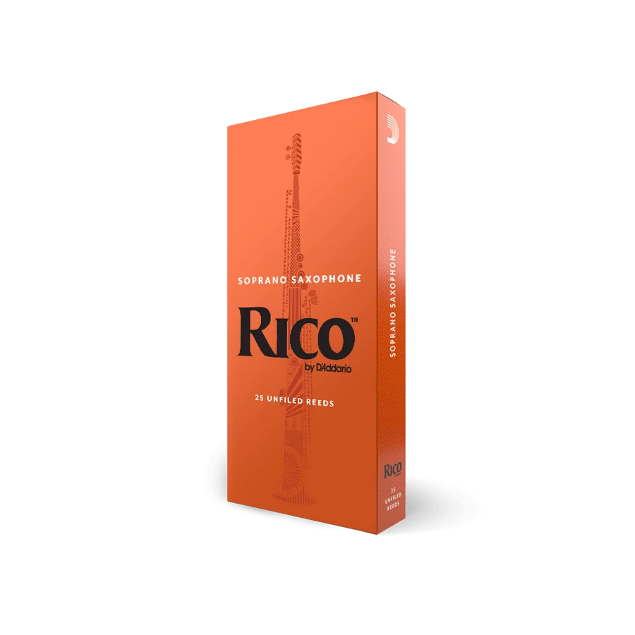 Rico by D'Addario Bb Soprano Saxophone Reeds Novapak (25 Pack)
