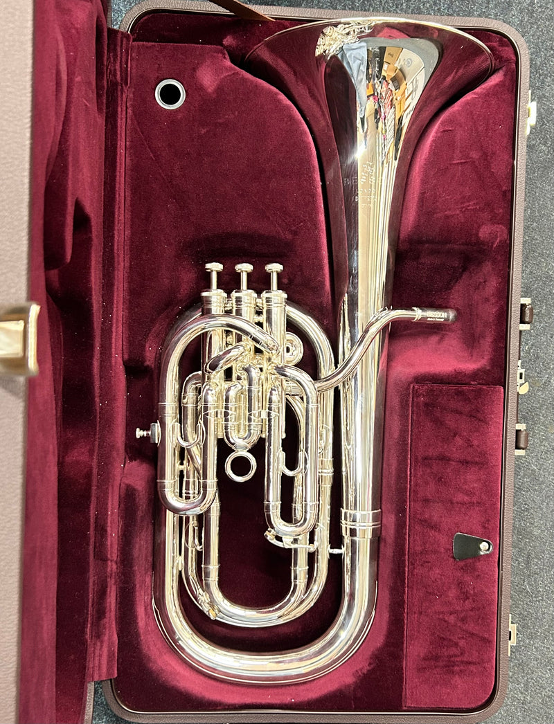 Ex Demo Besson Sovereign BE955-2 Baritone - Silver Plate