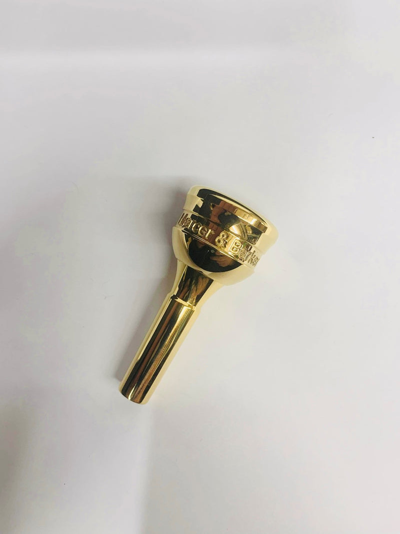 Mercer & Barker Cornet Mouthpiece Full Gold