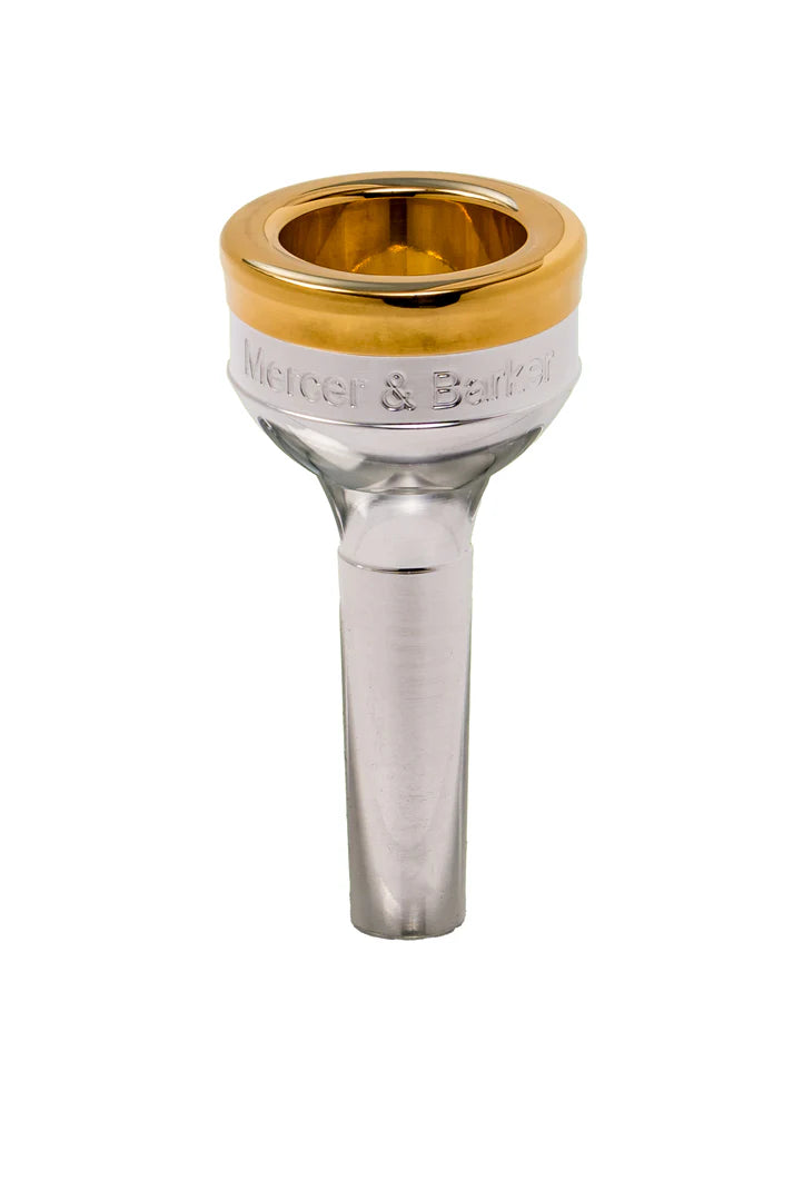 Mercer & Barker Baritone Mouthpiece BSP with Gold Rim