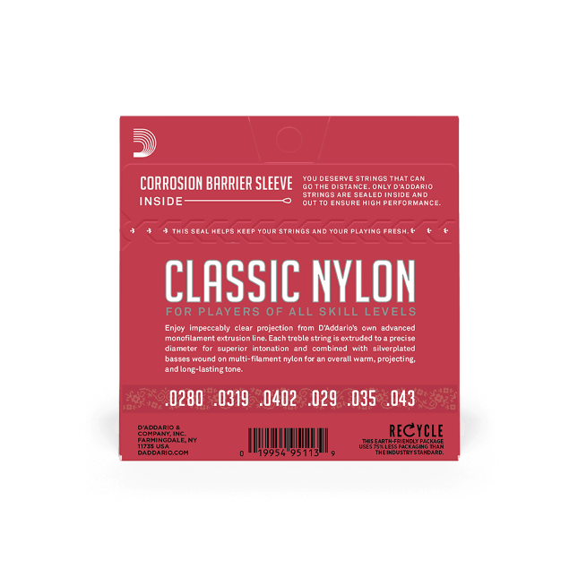 D’Addario Classic Nylon Student Set