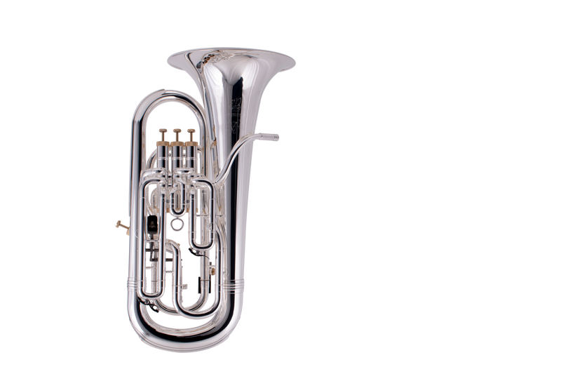 The Oldroyd EVO Euphonium - Silver Plate