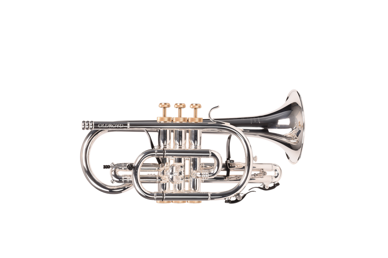 The Oldroyd EVO Cornet - Silver Plate