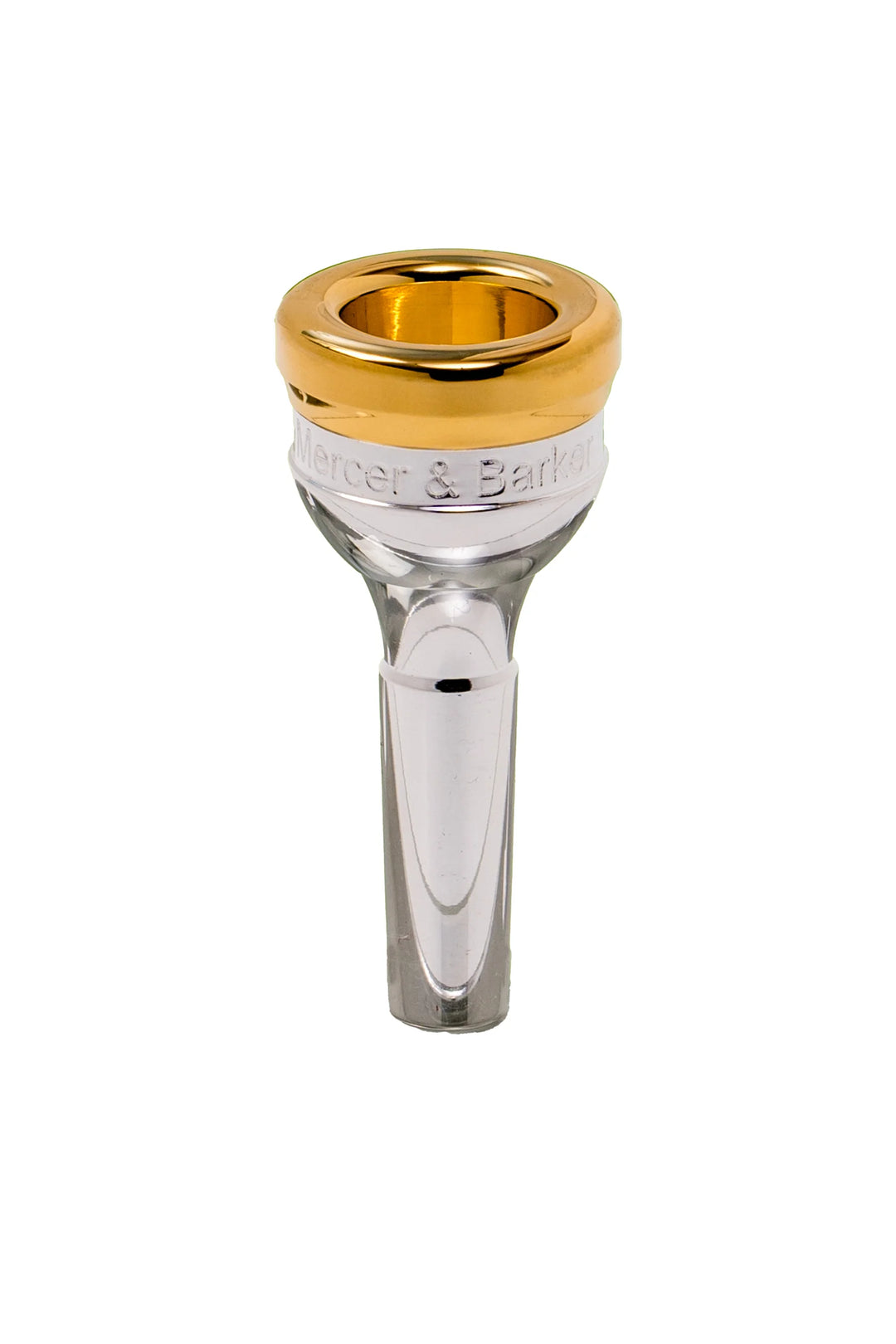 Mercer & Barker Flugel Mouthpiece Gold Rim