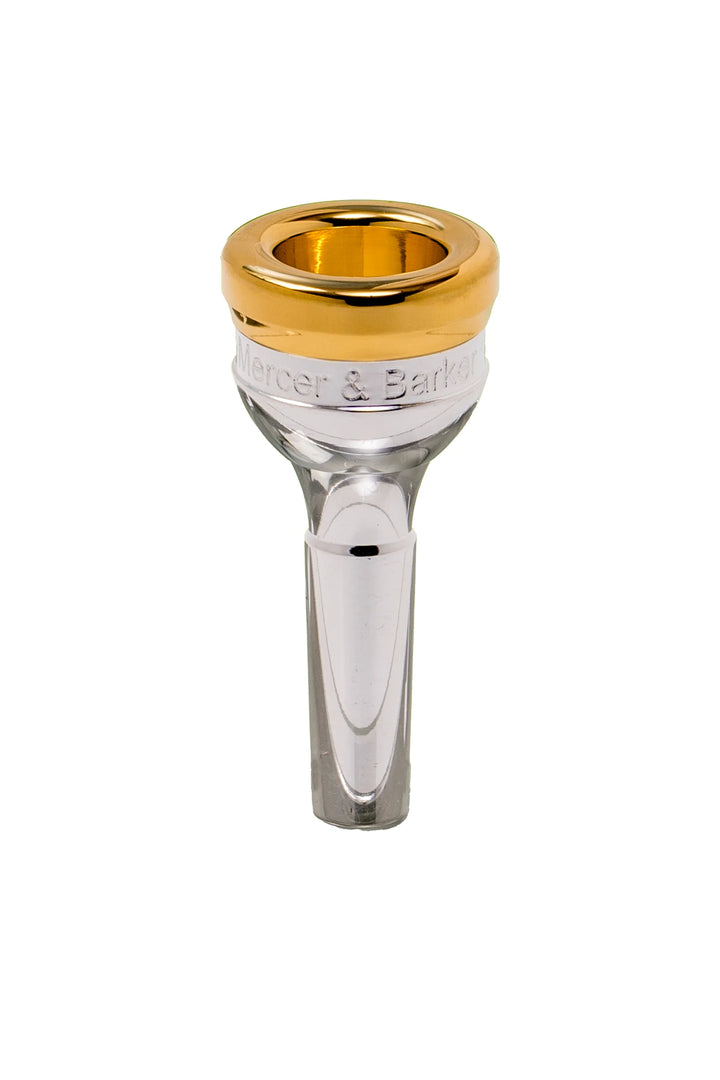 Mercer & Barker Flugel Mouthpiece Gold Rim