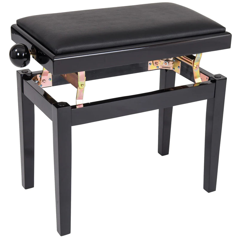 Kinsman Adjustable Piano Bench - Satin Black