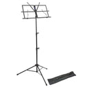 Lawrence lightweight folding music stand - Black