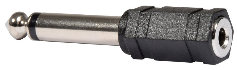 LP21 Adaptor - 3.5mm Mono Jack Socket to 6.3mm Mono Jack Plug (Small to Large) (Pack of 10)