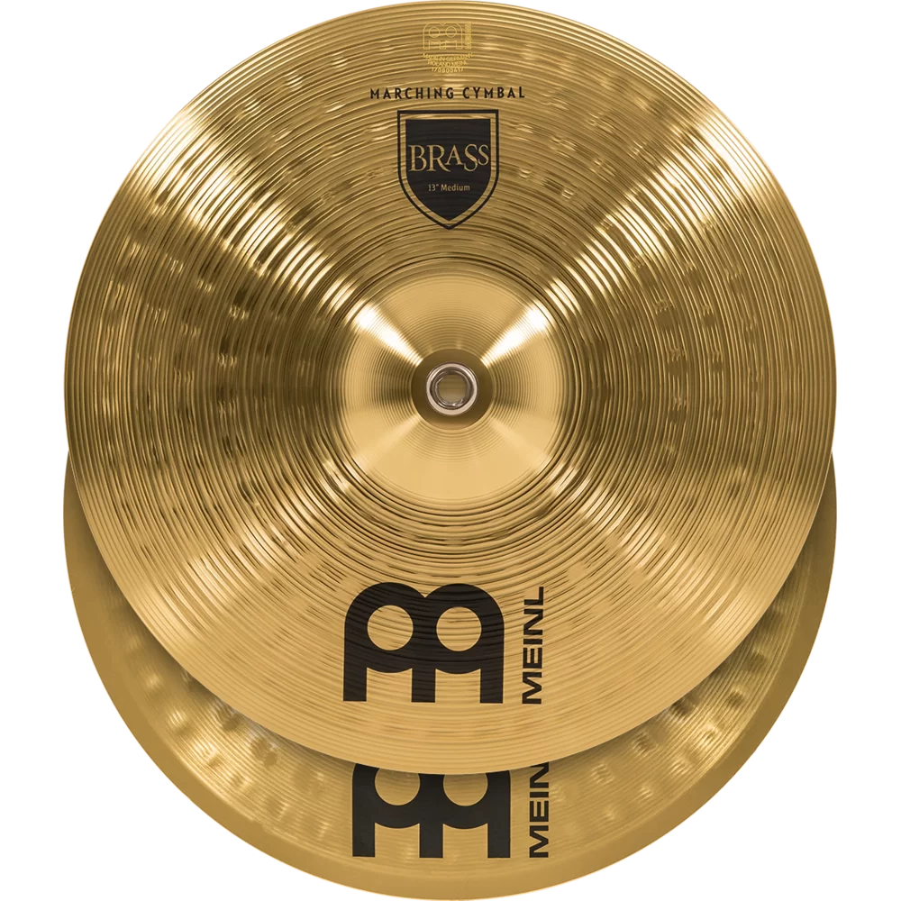 Meinl 13" Brass Marching Cymbals Pair