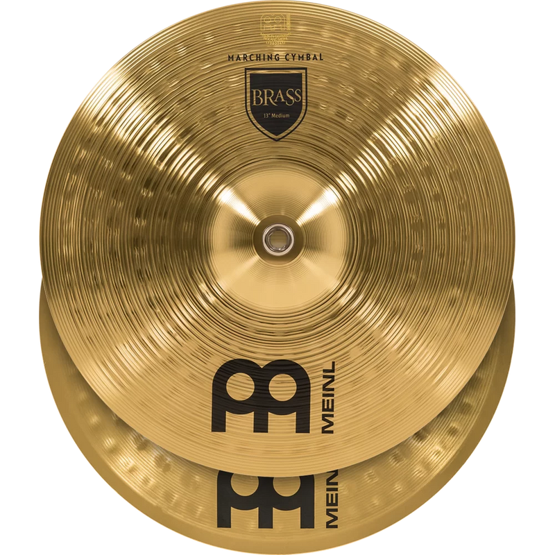 Meinl 13" Brass Marching Cymbals Pair