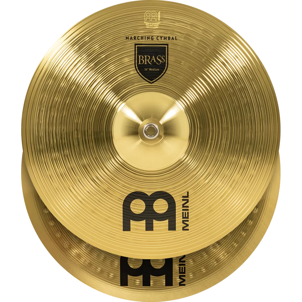 Meinl 14" Brass Marching Cymbals Pair