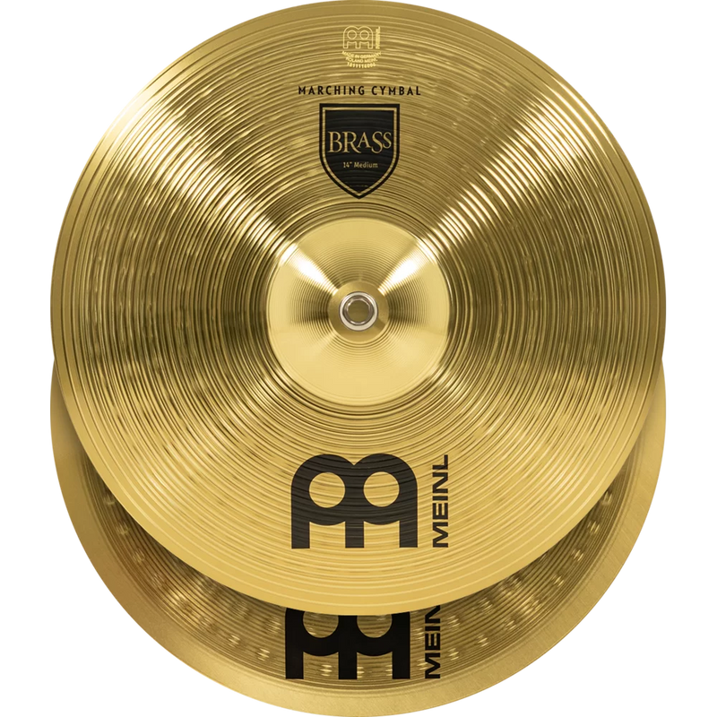 Meinl 14" Brass Marching Cymbals Pair
