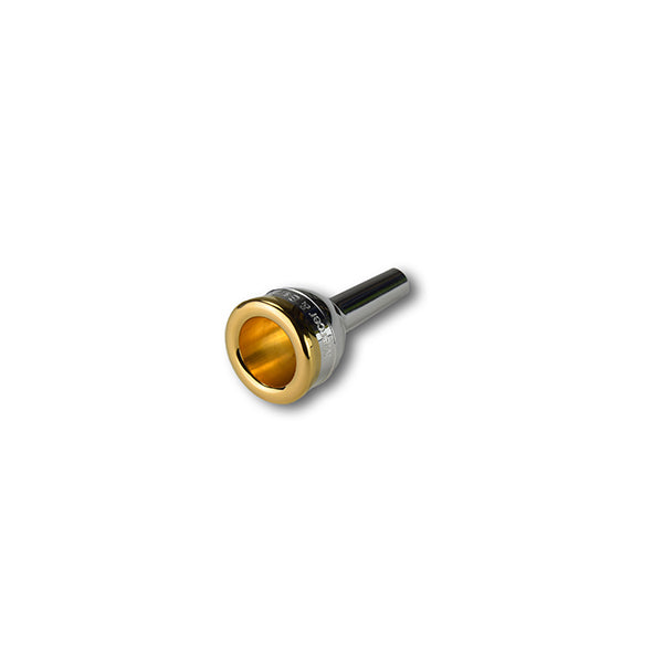Mercer & Barker Euphonium Mouthpiece BSP Gold Rim
