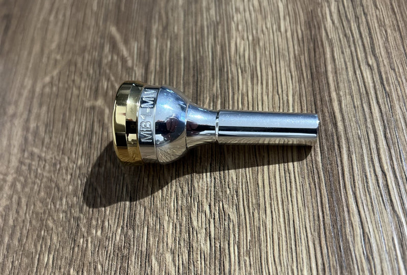 Mercer & Barker Flugel Mouthpiece Gold Rim