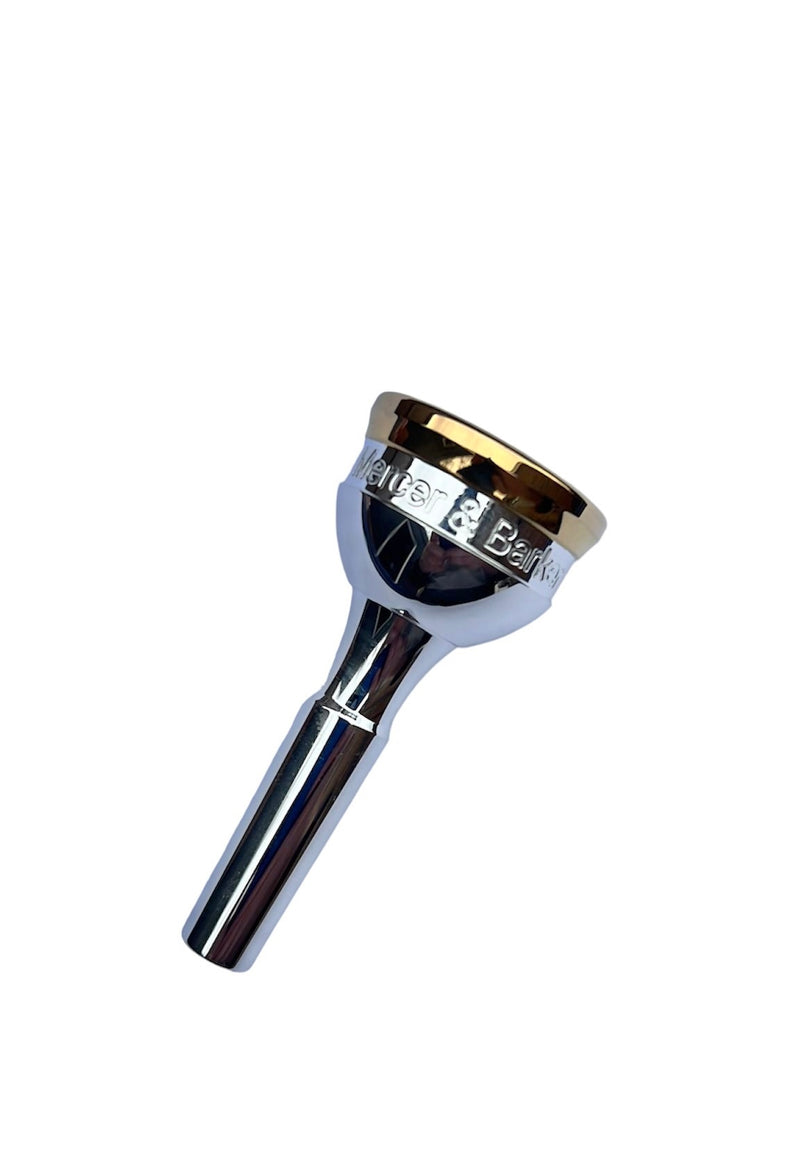 Mercer & Barker Tenor Horn Mouthpiece Gold Rim