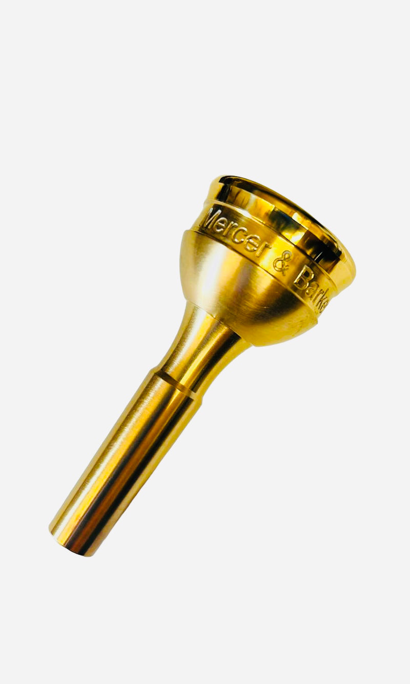 Mercer & Barker Tenor Horn Mouthpiece Gold