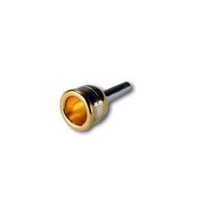 Mercer & Barker Tuba Mouthpiece Gold Rim and Band