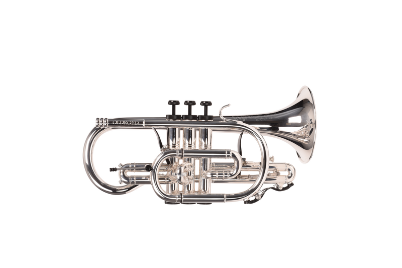 The Oldroyd Opus7 Cornet - Silver Plate
