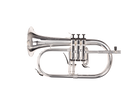 The Oldroyd Opus7 Flugel Horn - Silver Plate