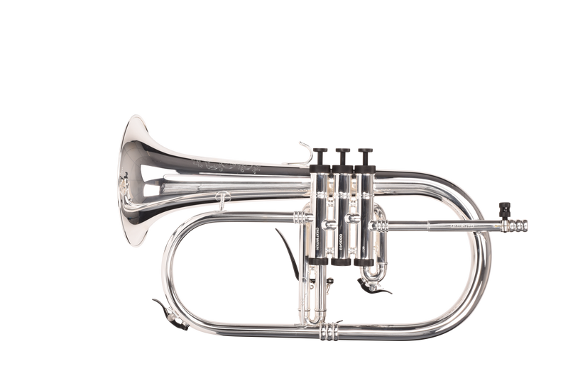 The Oldroyd Opus7 Flugel Horn - Silver Plate